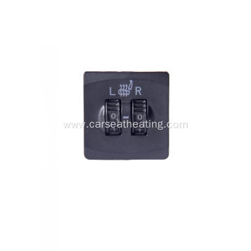 Car seat heater cover diamond switch